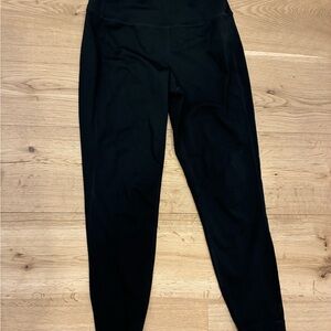 Lolë Black High-Waisted Athletic Leggings Size M